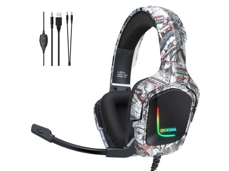 Tai nghe chơi game có đèn led Tai nghe chơi game Onikuma