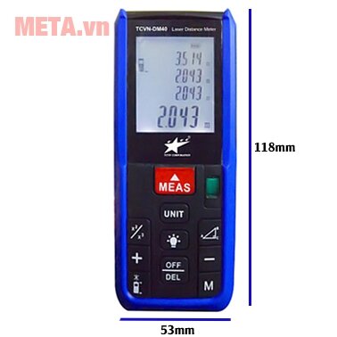 Máy đo khoảng cách laser TCVN-DM40