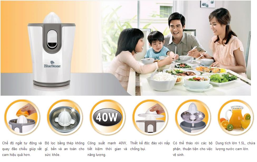 Máy vắt cam Bluestone CJB-1167 Máy vắt cam Bluestone CJB-1167