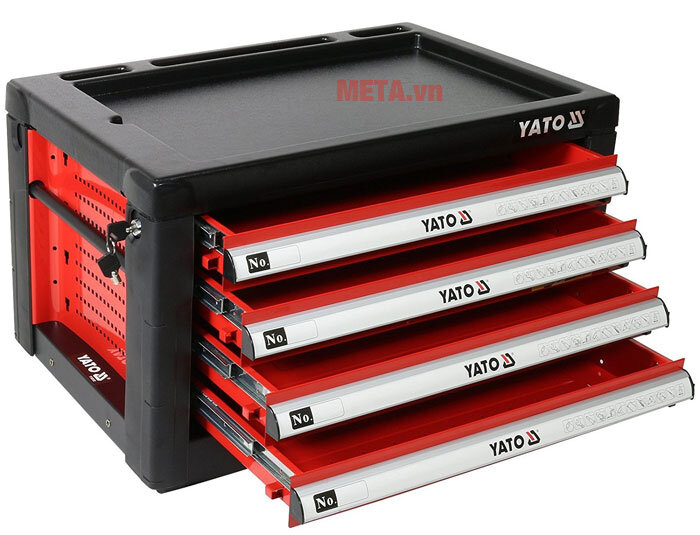 Tủ đựng đồ nghề cao cấp YATO 4 ngăn YT-09152 Tủ đựng đồ nghề cao cấp YATO 4 ngăn YT-09152