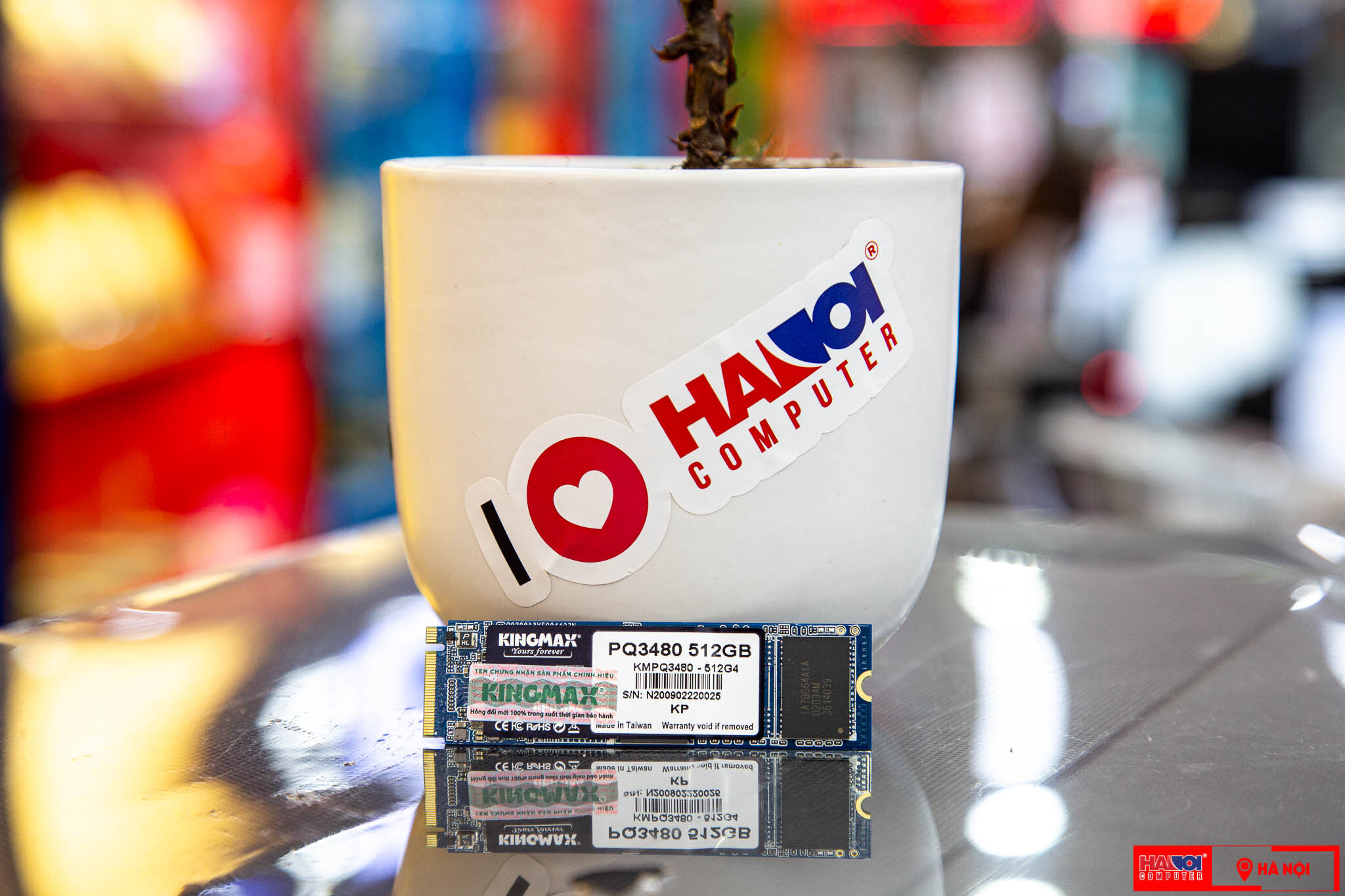 Ổ cứng SSD Kingmax Zeus PQ3480 512GB M.2 2280 PCIe NVMe Gen 3x4