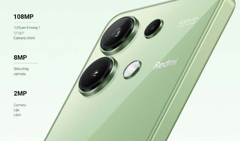Điện thoại Xiaomi Redmi Note 13 4G (6GB/128GB)