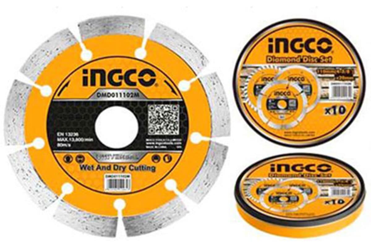 Đĩa cắt gạch khô 110x16mm INGCO DMD011001