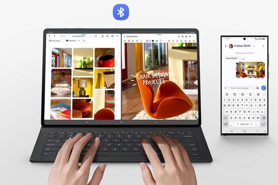 Bao da kèm bàn phím Galaxy Tab S9 Ultra - hình 4