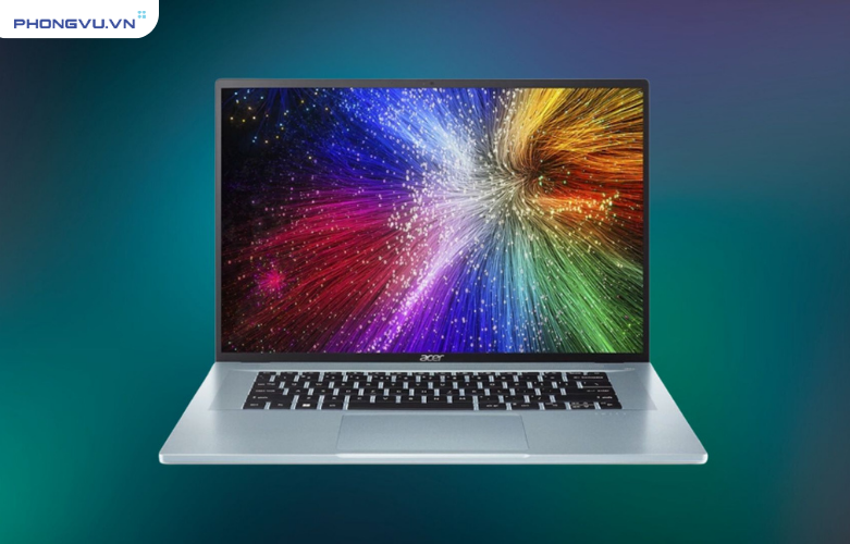 Laptop ACER Swift Edge SFA16-41-R3L6 hỗ trợ sạc nhanh chỉ trong 30 phút