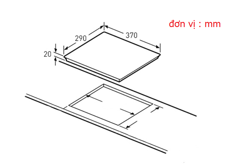 Bếp từ đơn ARBER AB - 268