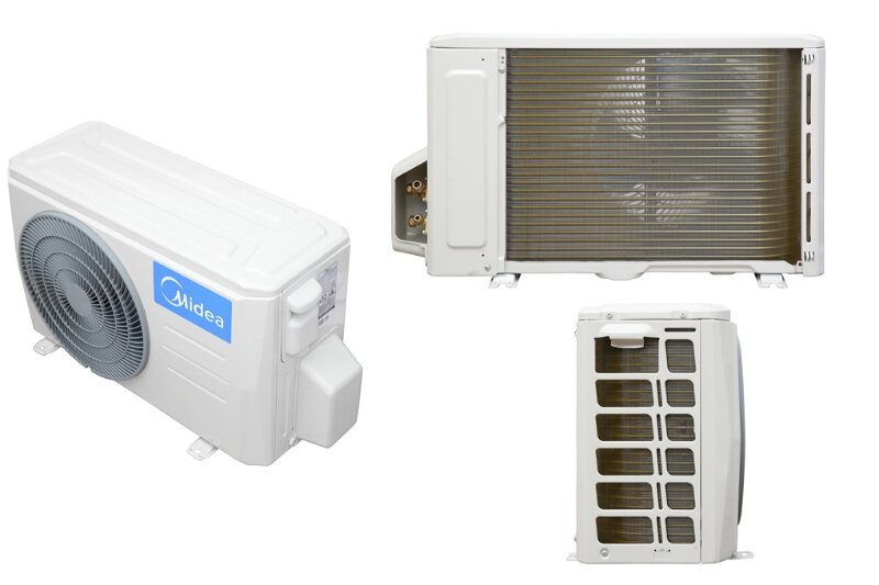Điều hòa Midea 9000 BTU 1 chiều MSAF-10CRN8 dàn nóng