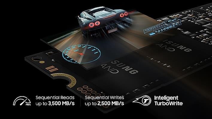 Ổ Cứng SSD SAMSUNG 970 EVO 500GB NVMe M.2 MZ-V7E500BW