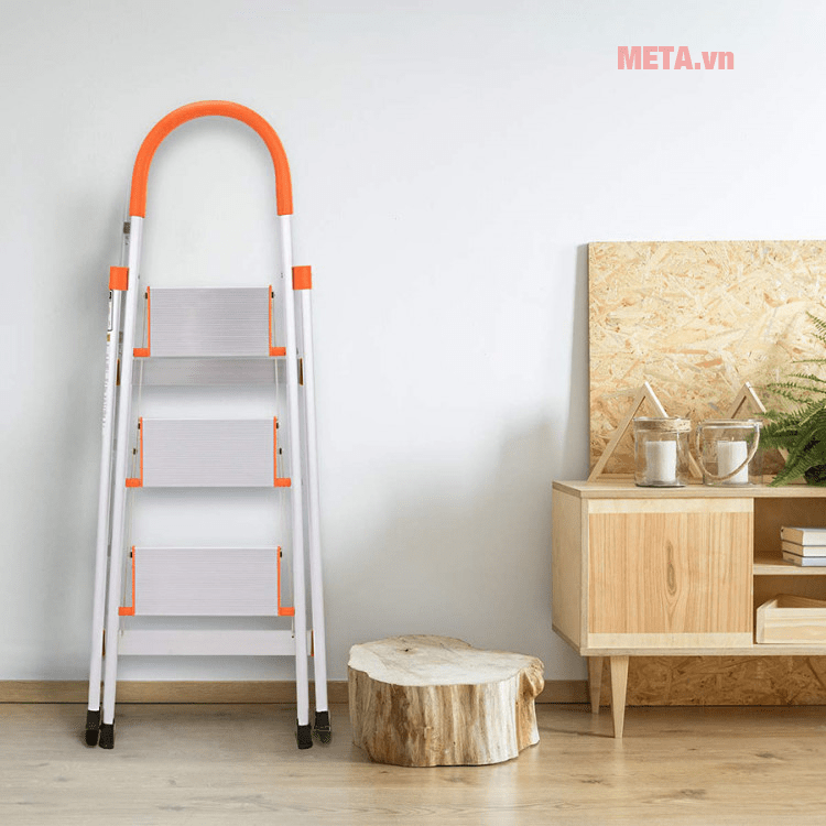 Thang nhôm ghế 3 bậc Kachi MK-148