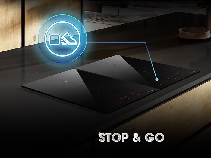 Bảng điều khiển của bếp từ  Bảng điều khiển của bếp từ