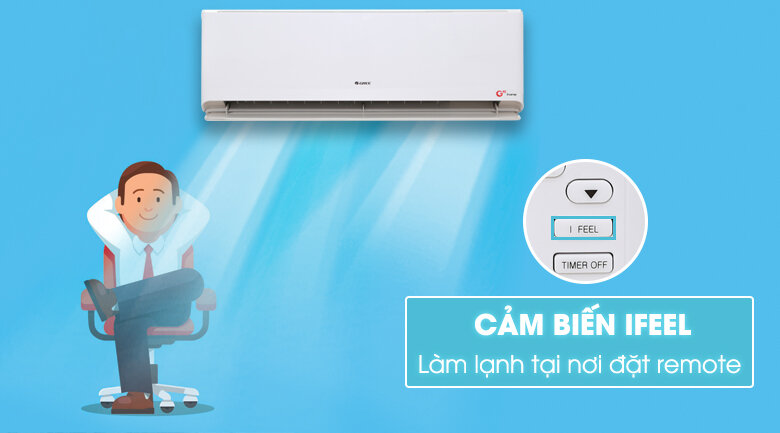 Máy lạnh Gree inverter 1 HP GWC09GB-K3DNC1A