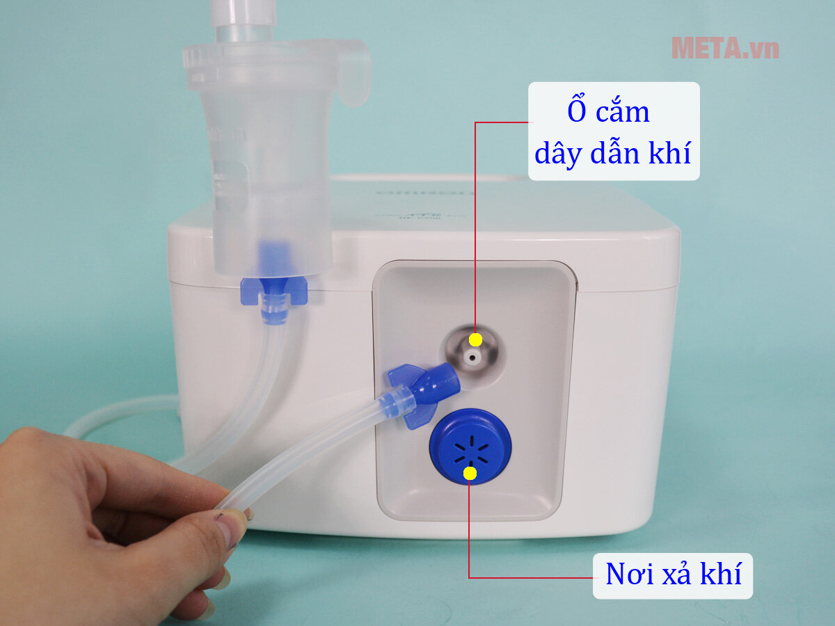 Máy xông mũi họng nén khí Omron NE-C900