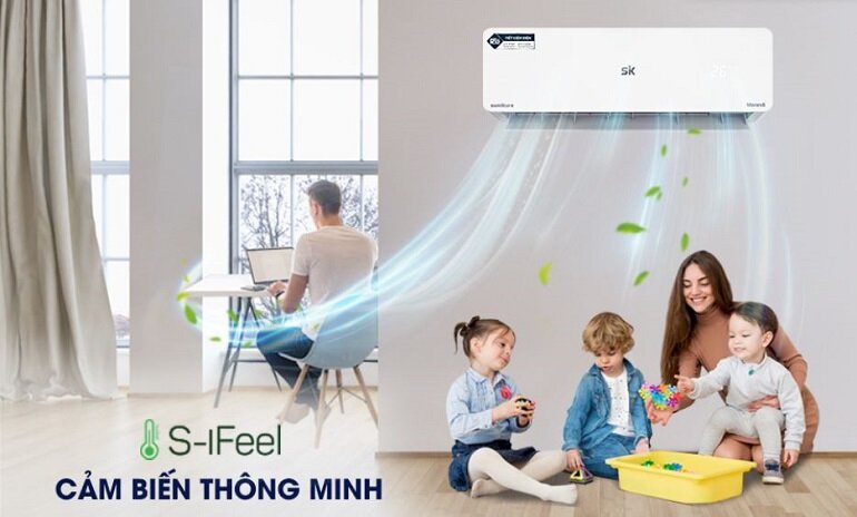 Điều hòa Sumikura 12000 BTU 1 chiều APS/APO-120.Morandi gas R-32