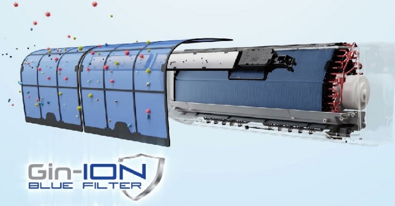 Điều hòa Daikin Inverter 12000 BTU 1 chiều FTKF35XVMV/RKF35XVMV gas R-32 4 Daikin FTKF35XVMV/RKF35XVM có nhiều tính năng hữu ích