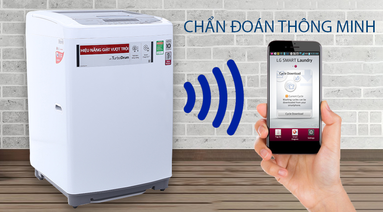Máy giặt LG Inverter 9.5 kg T2395VSPW Máy giặt LG Inverter 9.5 kg T2395VSPW