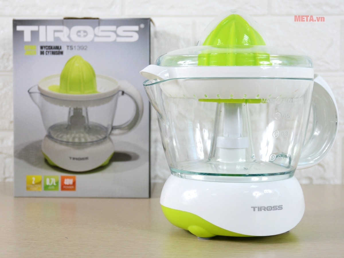 Máy vắt cam Tiross TS1392 (0,7 lít) Máy vắt cam Tiross TS1392 (0,7 lít)