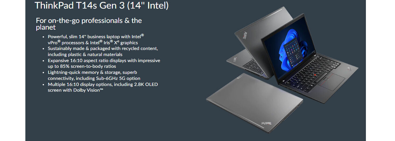 Laptop Lenovo Thinkpad T14S GEN 3 21BSS2AL00