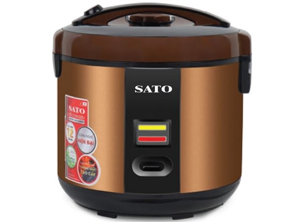 Nồi cơm điện Sato 30S022 vận hành với công suất mạnh mẽ Nồi cơm điện Sato 30S022