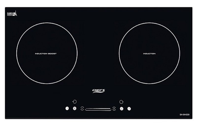 Bảng điều khiển cảm ứng trượt của bếp từ Chefs EH-DIH220 