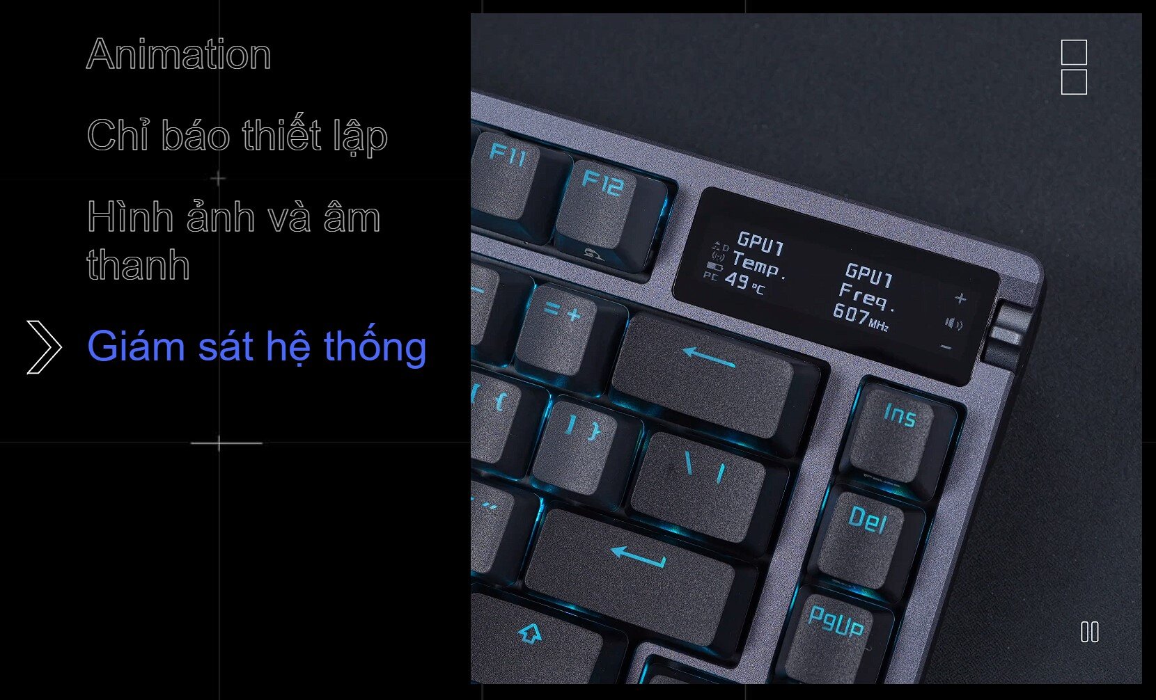 Bàn phím Gaming Asus ROG Azoth NX SM Black _ 90MP031B-BKUA01 3