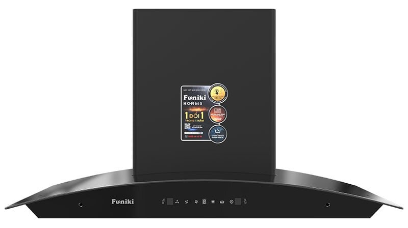 Funiki HKH9665 có công suất hút 600 m3/giờ Funiki HKH9665