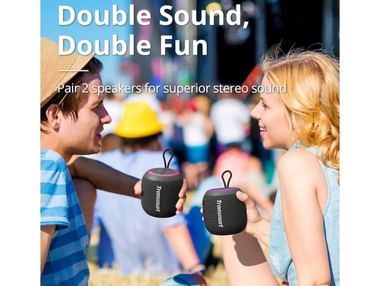 Loa bluetooth Tronsmart kết nối 2 loa được với nhau Loa bluetooth Tronsmart