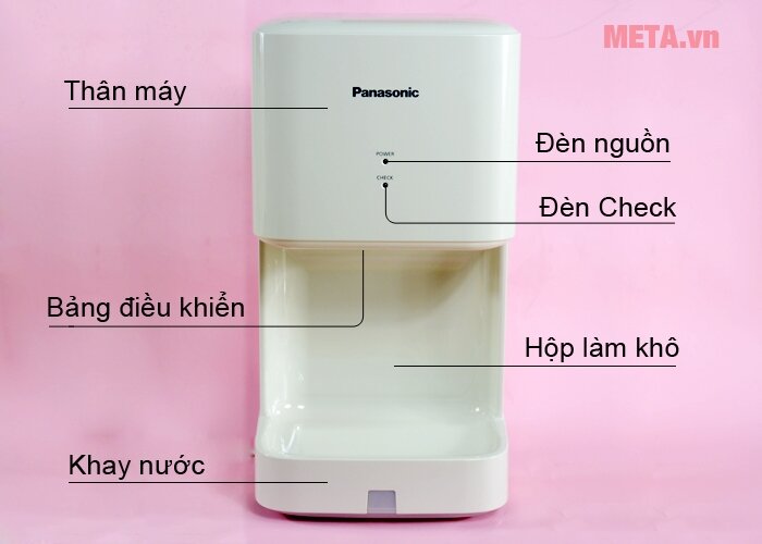 Máy sấy tay Panasonic FJ-T09A3 (có khay nước)