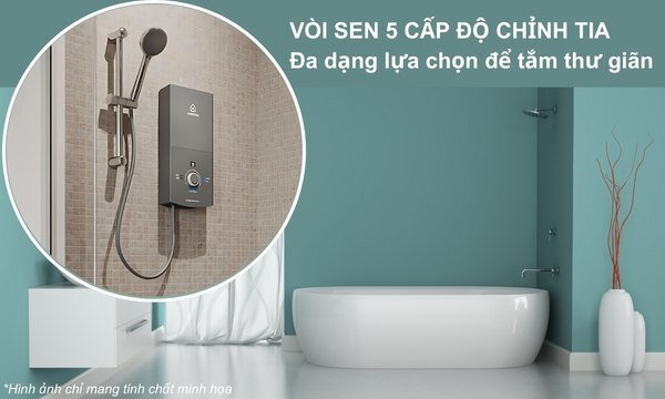 Máy nước nóng Ariston AURES Premium+ 4.5