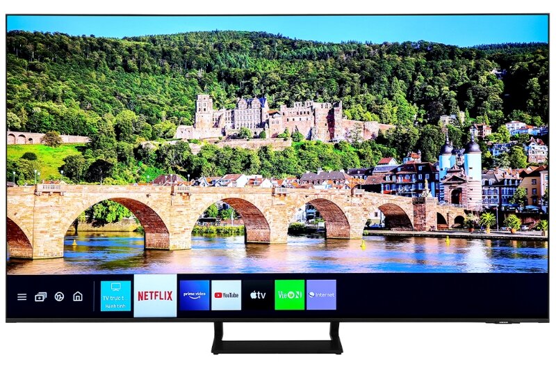 Smart tivi Samsung 65 inch 4k UA65AU9000  hệ điều hành