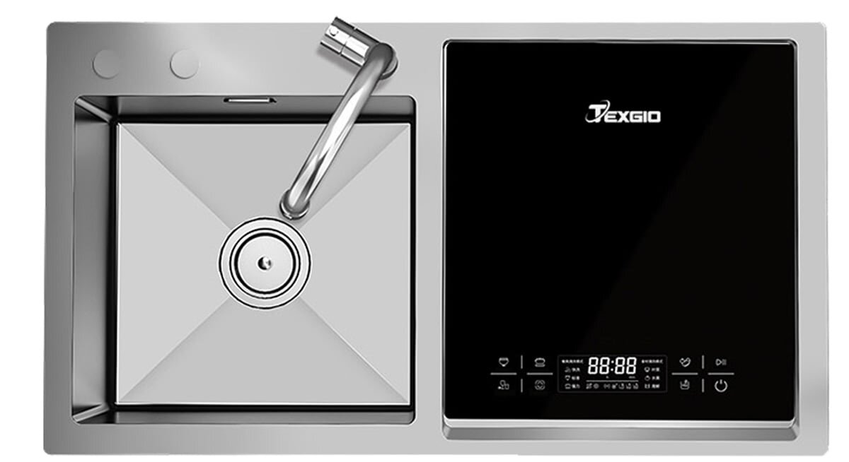 Máy rửa chén bát liền chậu Texgio TGUS06HA Máy rửa chén bát liền chậu Texgio TGUS06HA