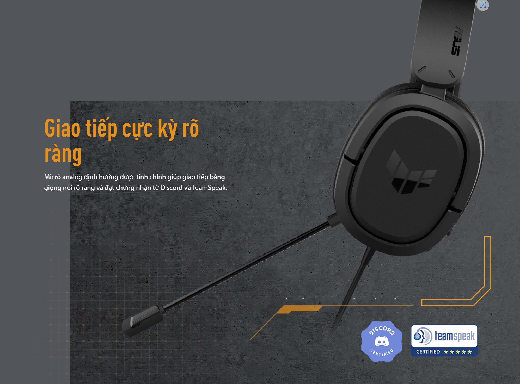 Tai nghe ASUS TUF Gaming H1