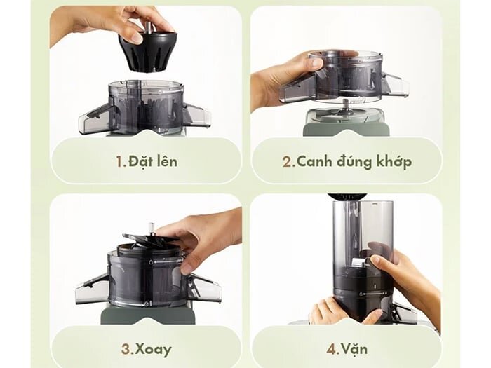 Cách lắp đặt máy ép đơn giản 