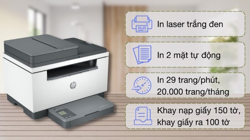 Máy in đa chức năng HP LaserJet M236sdw 9YG09A