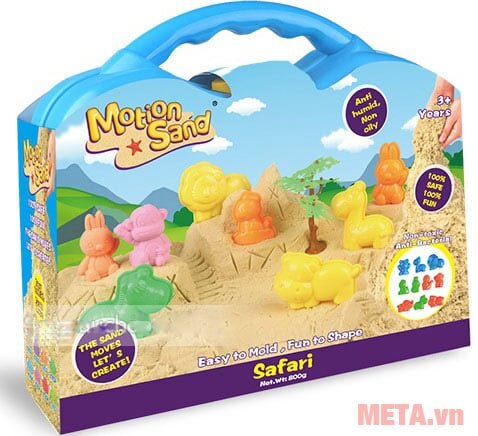 Cát tạo hình các loại thú Motion Sand MS36 dành cho trẻ từ 3 tuổi trở lên Cát tạo hình các loại thú Motion Sand MS36 dành cho trẻ từ 3 tuổi trở lên