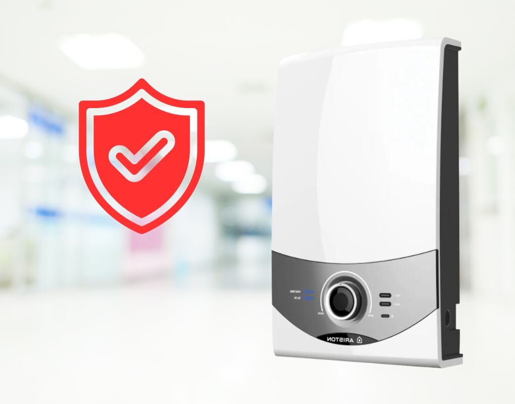 Ariston Aures SM45PE SBS VN có hệ thống chống bỏng