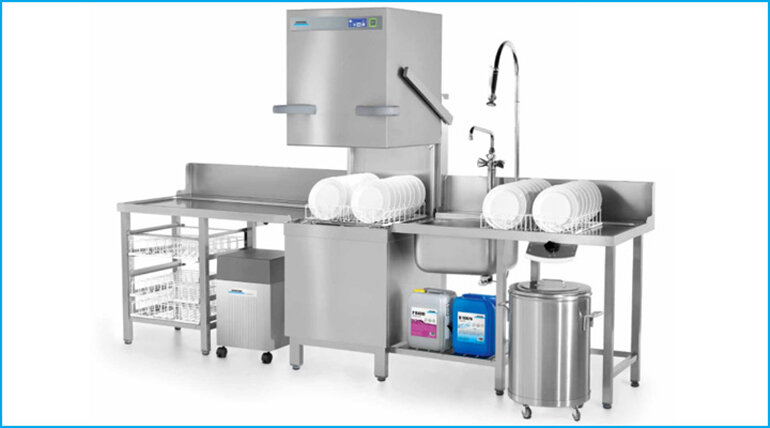 Máy rửa chén Winterhalter PT-XL là dòng máy rửa chén công nghiệp