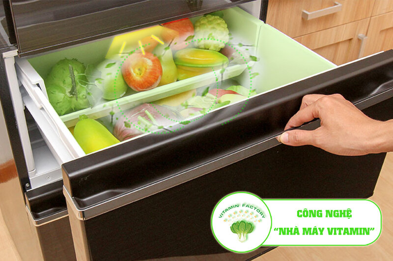 Tủ lạnh Mitsubishi Electric 326 lít MR-CX41EJ-BRW-V