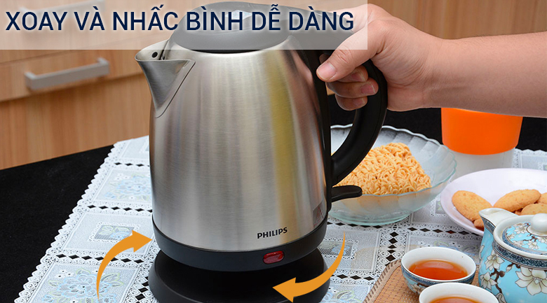 Bình siêu tốc Philips HD9306 1.5 lít Bình siêu tốc Philips HD9306 1.5 lít