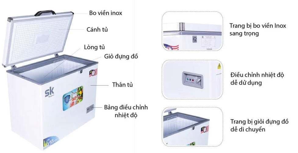 Cấu tạo SKF-250S (JS) SKF-250S (JS)