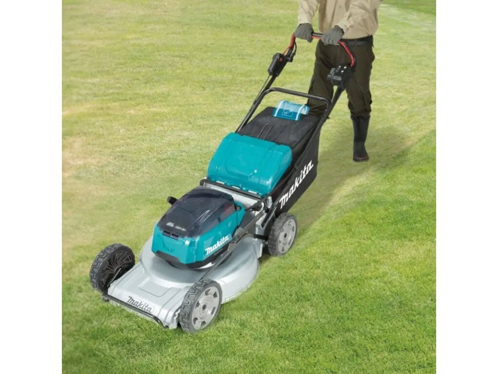 Máy cắt cỏ đẩy tay dùng pin Makita DLM533Z Máy cắt cỏ đẩy tay dùng pin Makita DLM533Z