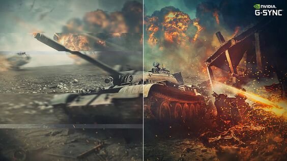 Xử lý đồ họa tốt với công nghệ G-SYNC 1