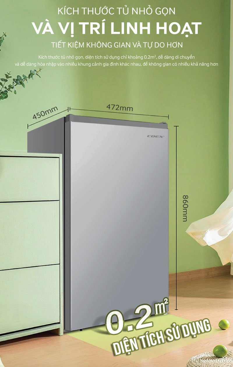 Tủ lạnh Coex RT-4001SG