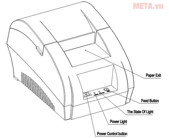 Máy in hóa đơn Super Printer 5890K