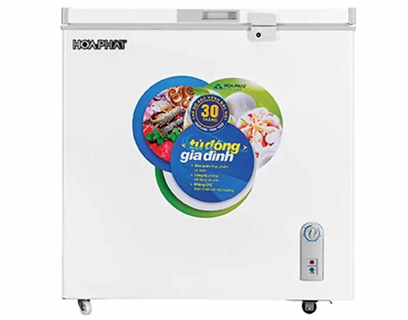 Tủ đông Hòa Phát 1 ngăn 162 lít HPF AD6162