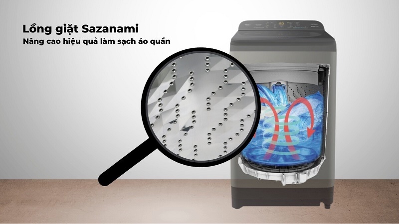 Máy giặt Panasonic 8.5 kg NA-F85A9DRV 4 Máy giặt Panasonic 8.5 Kg NA-F85A9DRV