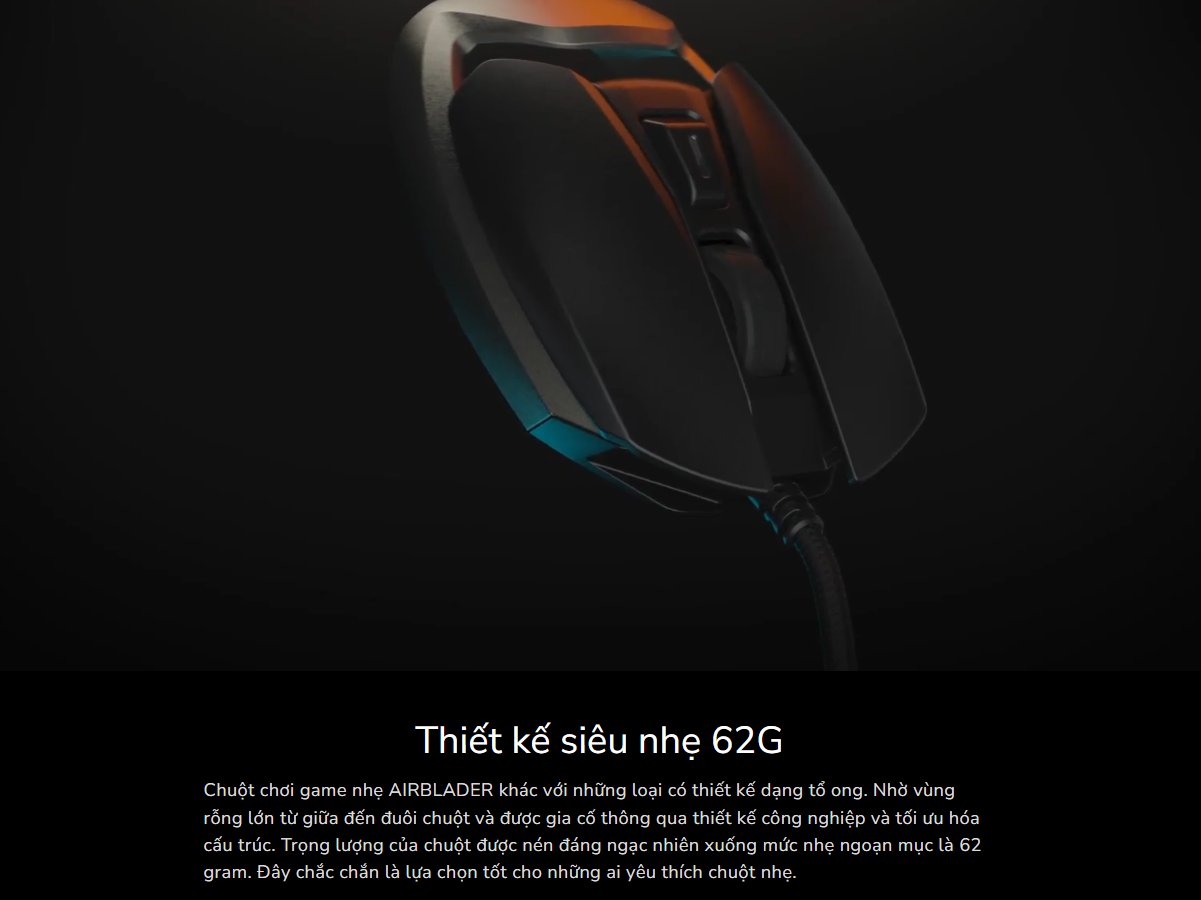 Chuột Cougar AirBlader (Khuyến mại kèm Ghế) 2