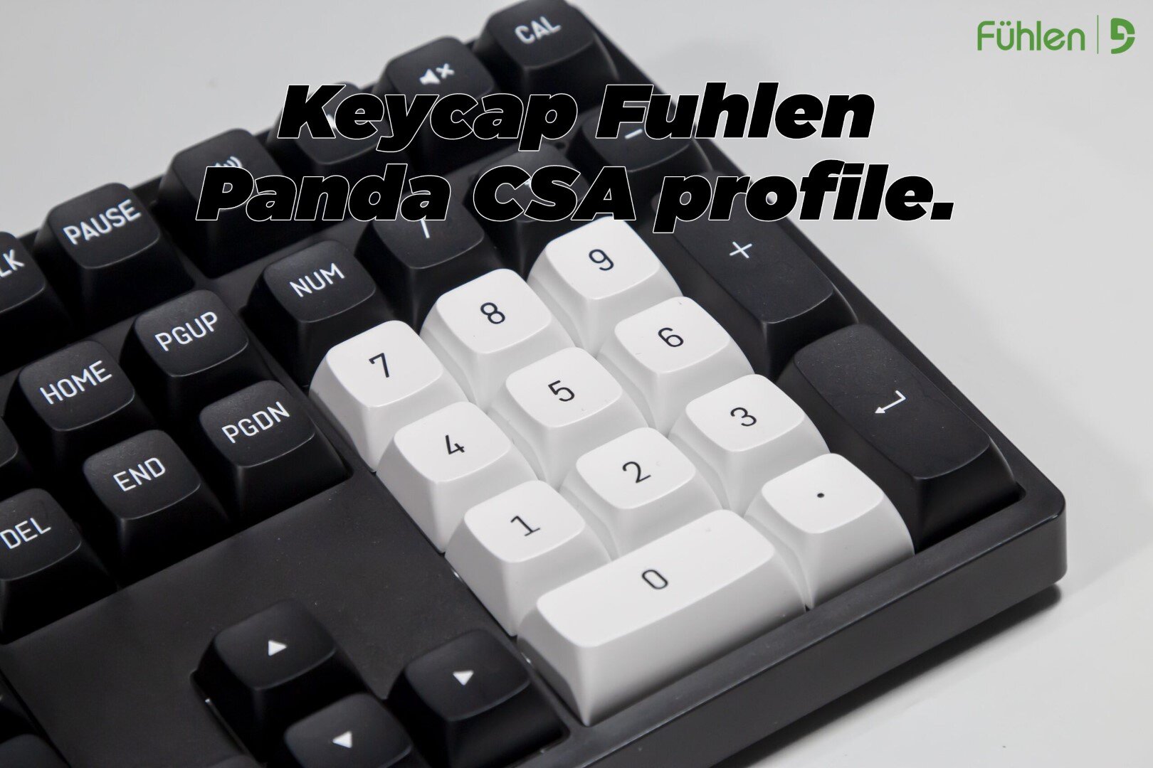 Bàn phím cơ ko dây Fuhlen H108S Panda
