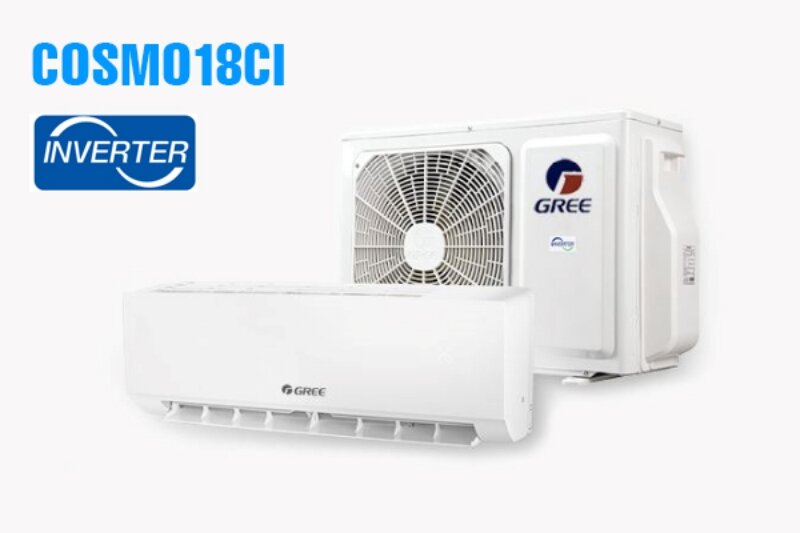 Điều hòa Gree Inverter 18000 BTU 1 Chiều COSMO18CI