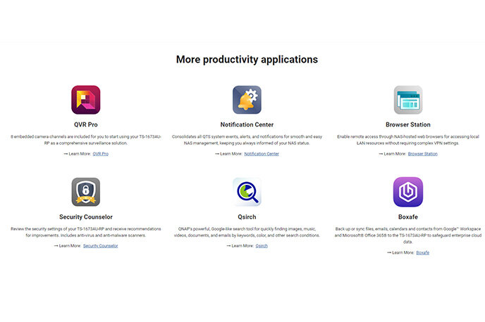 Ổ lưu trữ mạng NAS Qnap TS-1673AU-RP-16G