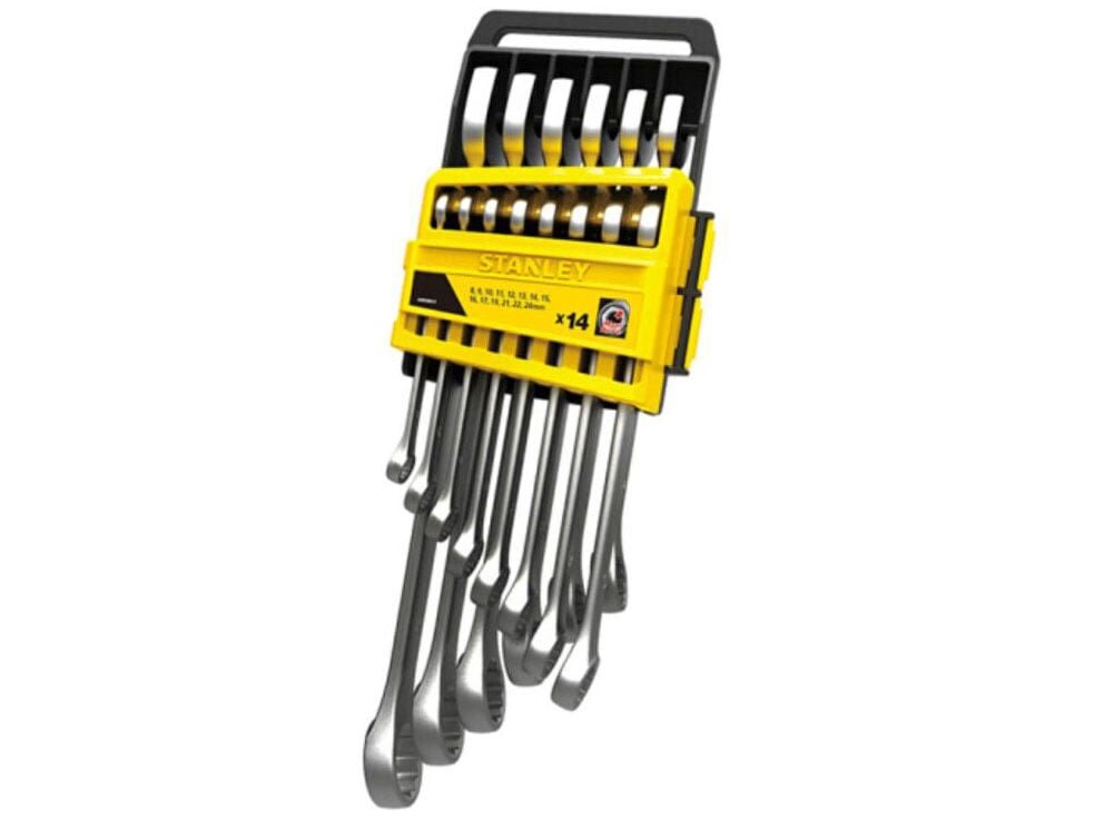 Bộ cờ lê vòng miệng 14 chi tiết Stanley STMT78092-8 Bộ cờ lê vòng miệng 14 chi tiết Stanley STMT78092-8
